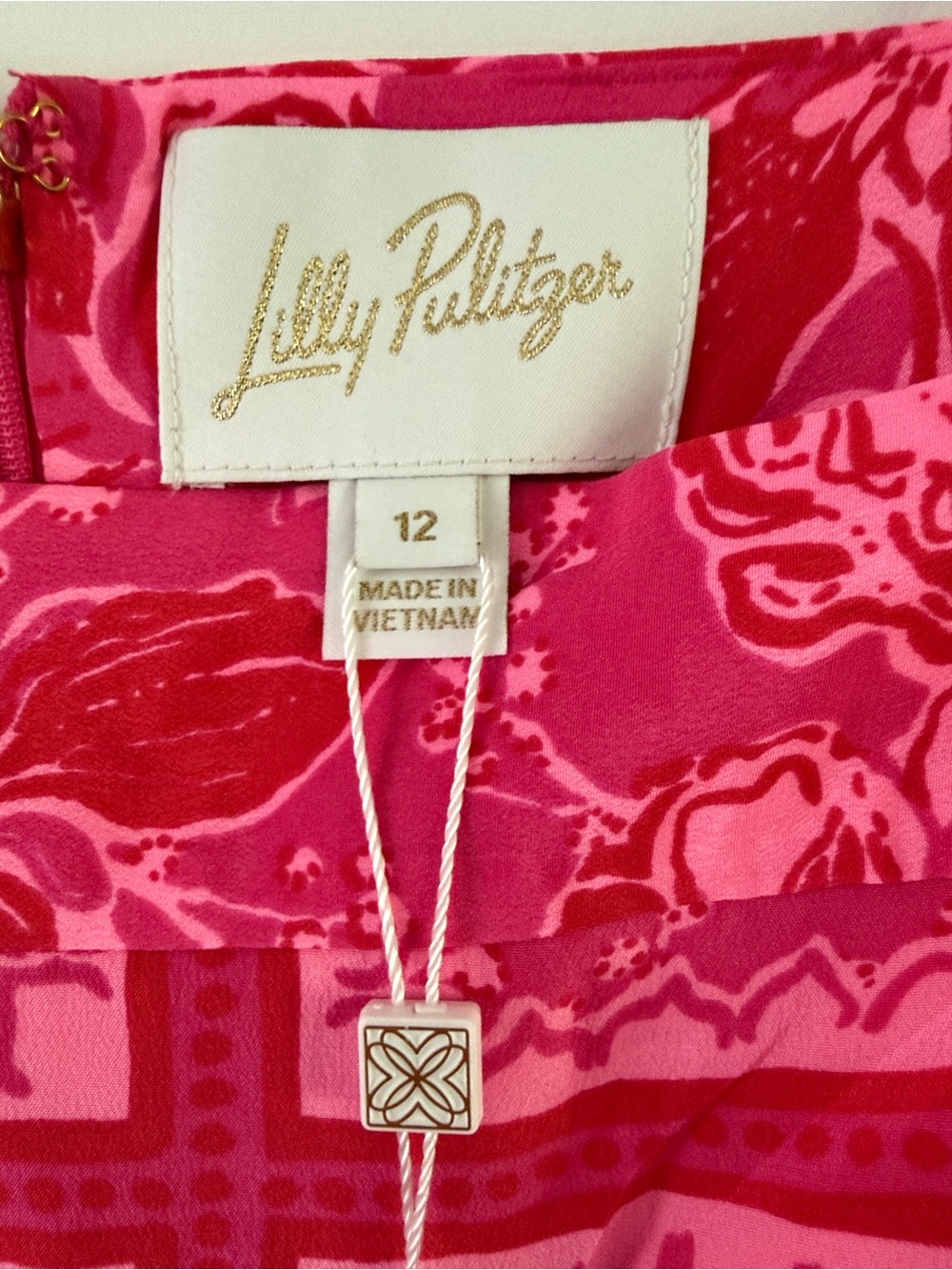 Lilly Pulitzer Jesslyn Silk Maxi Slip Dress in Sun Shell Pink Big Party - Picture 8 of 11